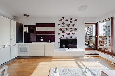 V Třešňovce, Hrdlořezy - Prague 9 | Rent, Apartment One-bedroom (2+kk), 66 m²