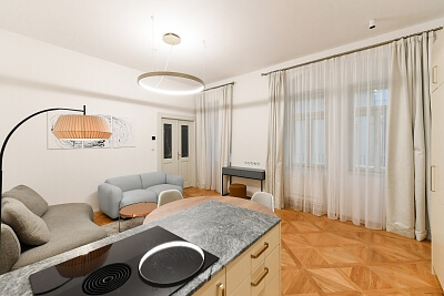 Nosticova, Malá Strana - Praha 1 | Pronájem, Byt 2+kk, 51 m²