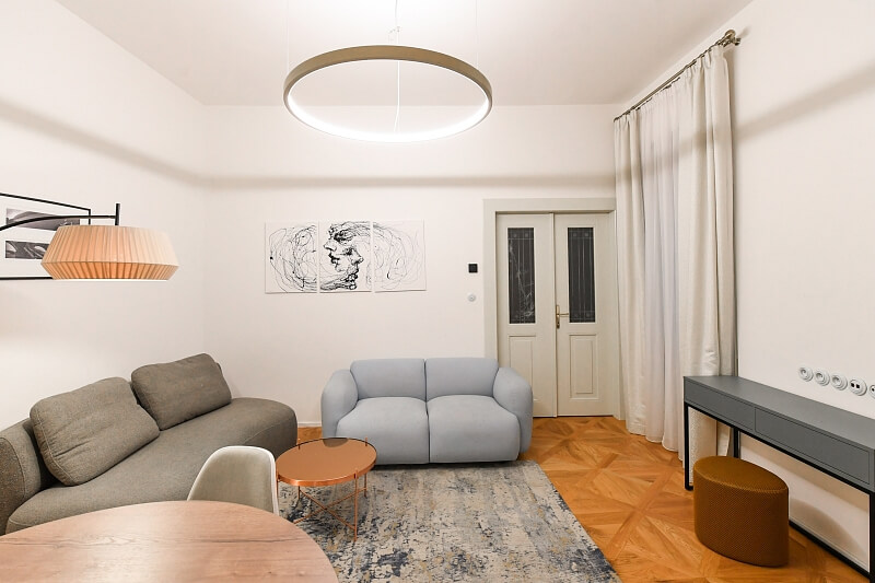 Nosticova, Malá Strana - Prague 1 | Rent, Apartment One-bedroom (2+kk), 51 m²