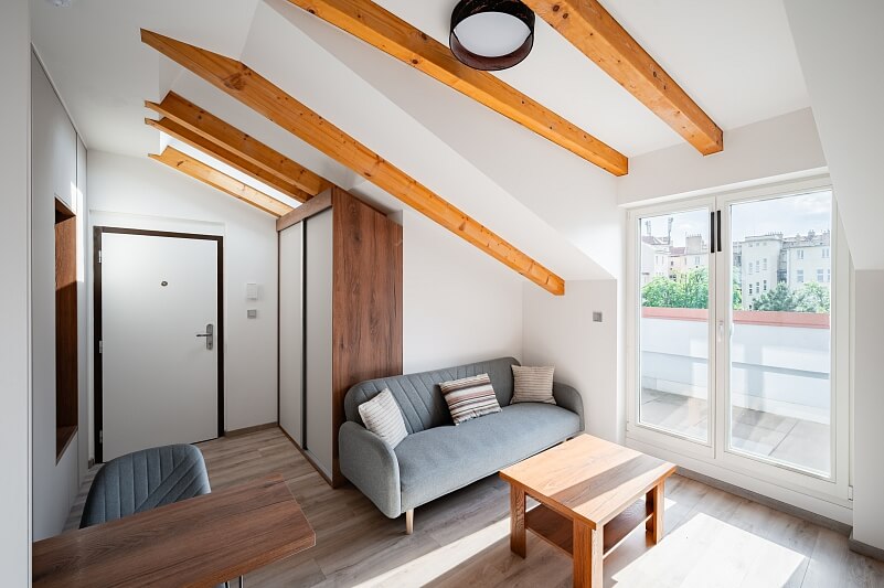 Kamenická, Holešovice - Prague 7 | Rent, Apartment One-bedroom (2+kk), 37 m²