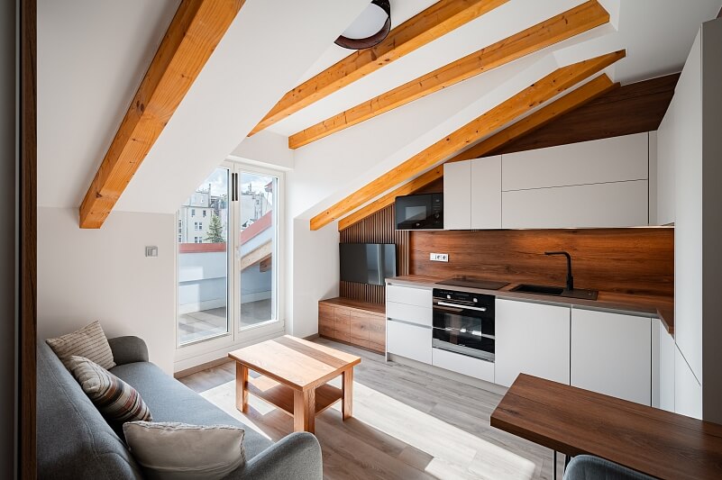 Kamenická, Holešovice - Prague 7 | Rent, Apartment One-bedroom (2+kk), 37 m²