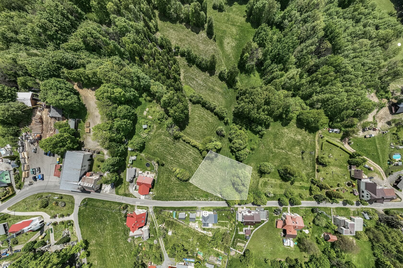 Velké Hamry - Jablonec nad Nisou | Sale, Land, 1 280 m²