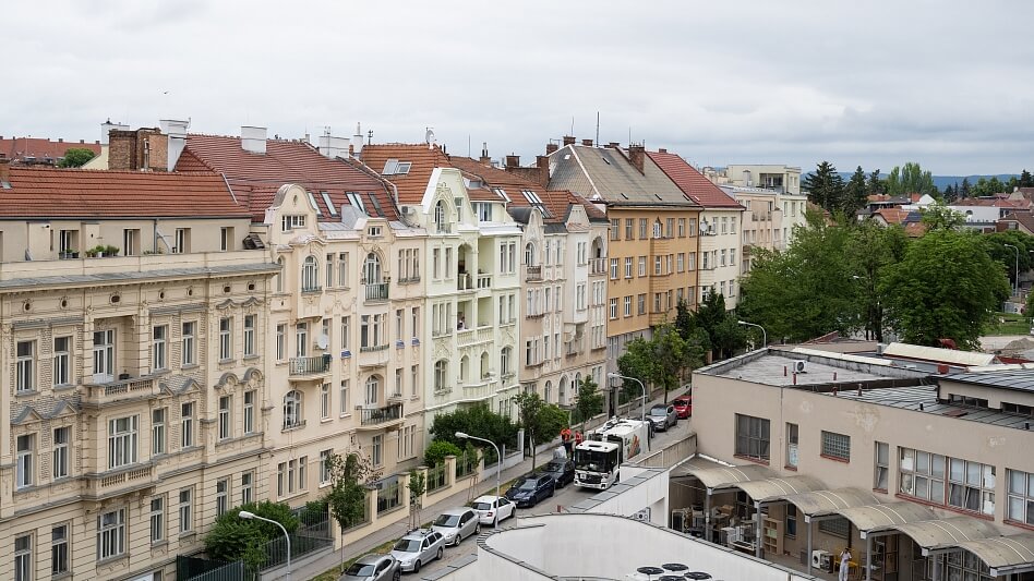Kunzova, Brno - Brno-město | Rent, Apartment One-bedroom (2+kk), 57 m²