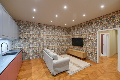 Rokycanova, Žižkov - Prague 3 | Rent, Apartment Two-bedroom (3+kk), 88 m²