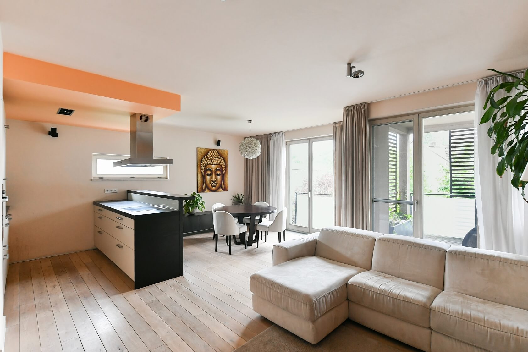 Mezilehlá, Hrdlořezy - Prague 9 | Rent, Apartment One-bedroom (2+kk), 103 m²