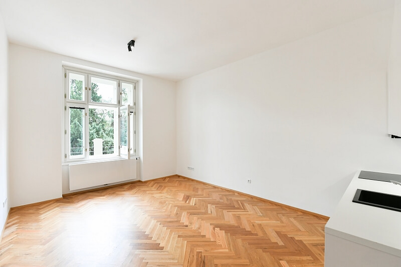 U Havlíčkových sadů, Vinohrady - Prague 2 | Rent, Apartment One-bedroom (2+kk), 48 m²