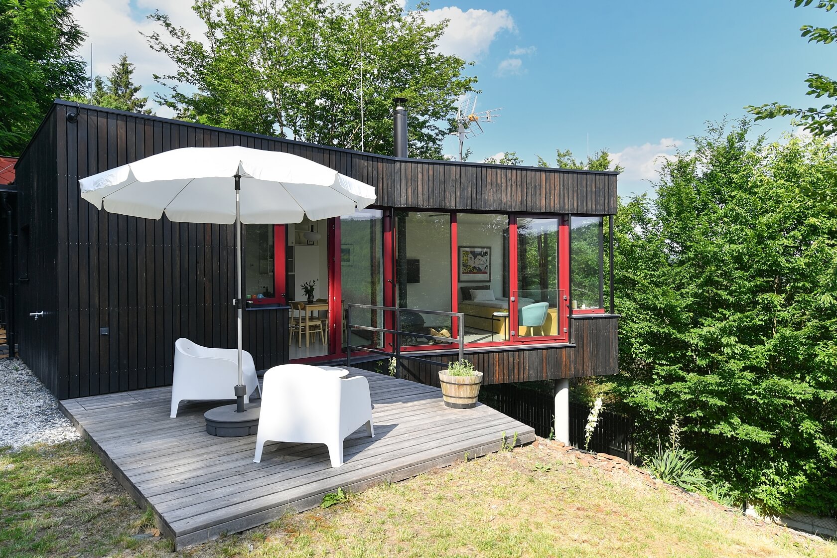 Masečín, Štěchovice - Praha-západ | Sale, House One-bedroom (2+kk), 78 m²