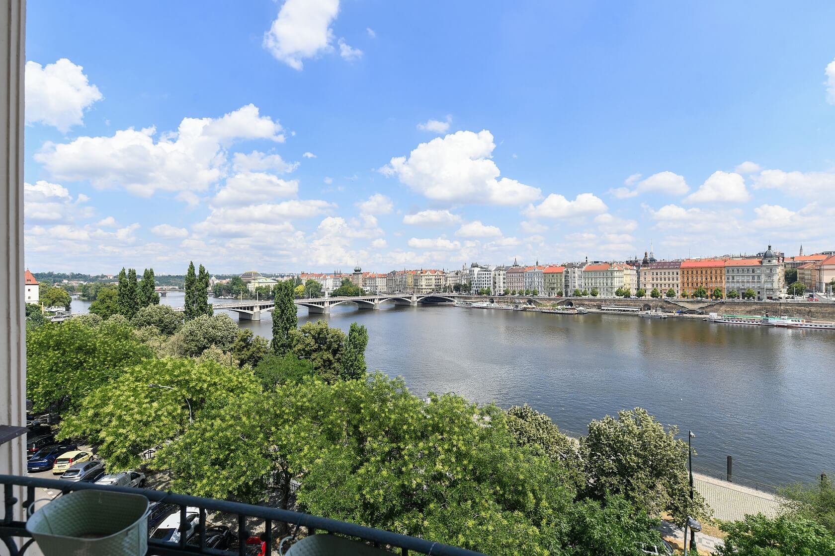 Janáčkovo nábřeží, Smíchov - Prague 5 | Rent, Apartment Studio (1+1), 70 m²