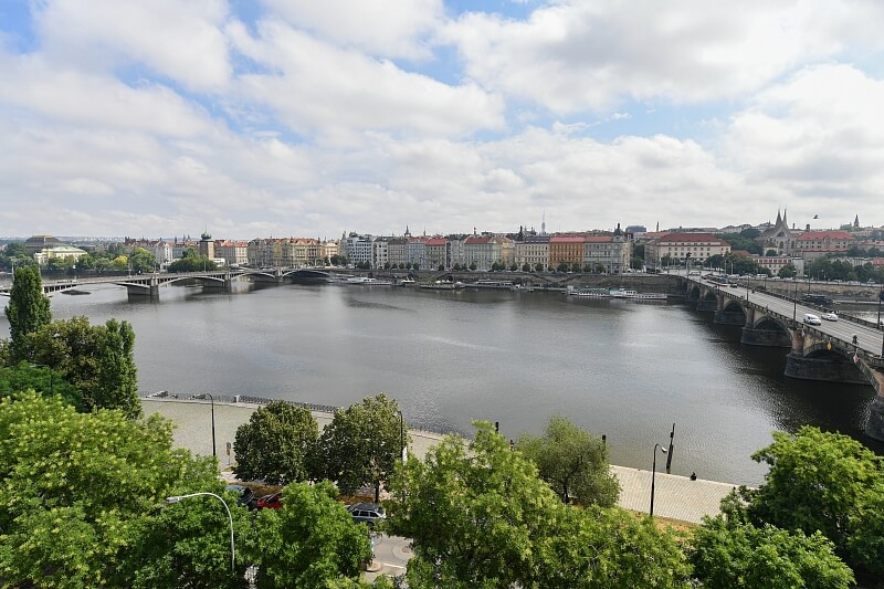 Janáčkovo nábřeží, Smíchov - Praha 5 | Pronájem, Byt 2+1, 81 m²
