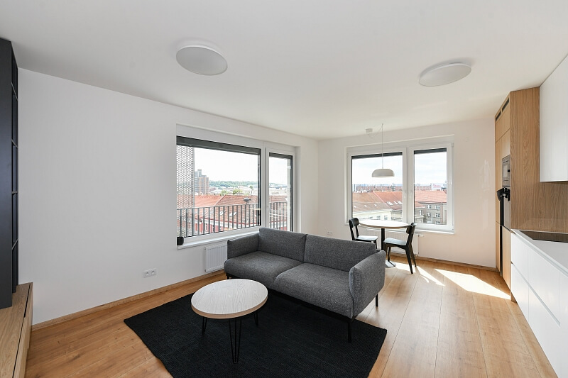 Střídavá, Vysočany - Prague 9 | Rent, Apartment One-bedroom (2+kk), 66 m²