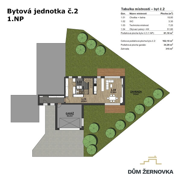 Půdorys 4