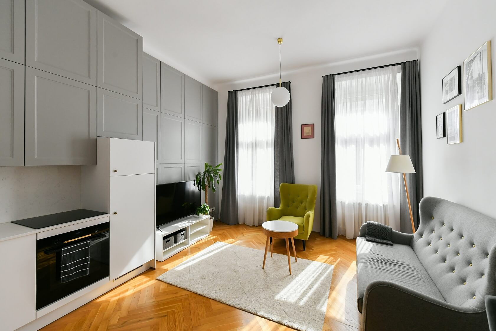 Varšavská, Vinohrady - Praha 2 | Pronájem, Byt 2+kk, 50 m²