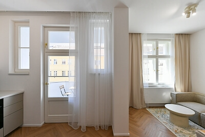 Na Spojce, Vršovice - Prague 10 | Rent, Apartment One-bedroom (2+kk), 44 m²