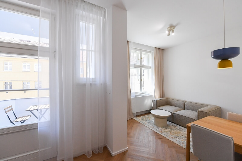 Na Spojce, Vršovice - Prague 10 | Rent, Apartment One-bedroom (2+kk), 44 m²