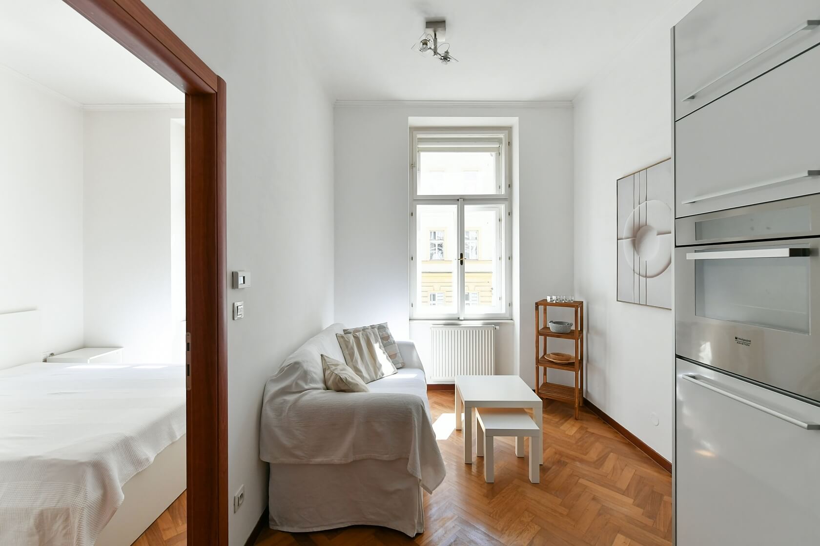 Koubkova, Nové Město - Prague 2 | Rent, Apartment One-bedroom (2+kk), 37 m²