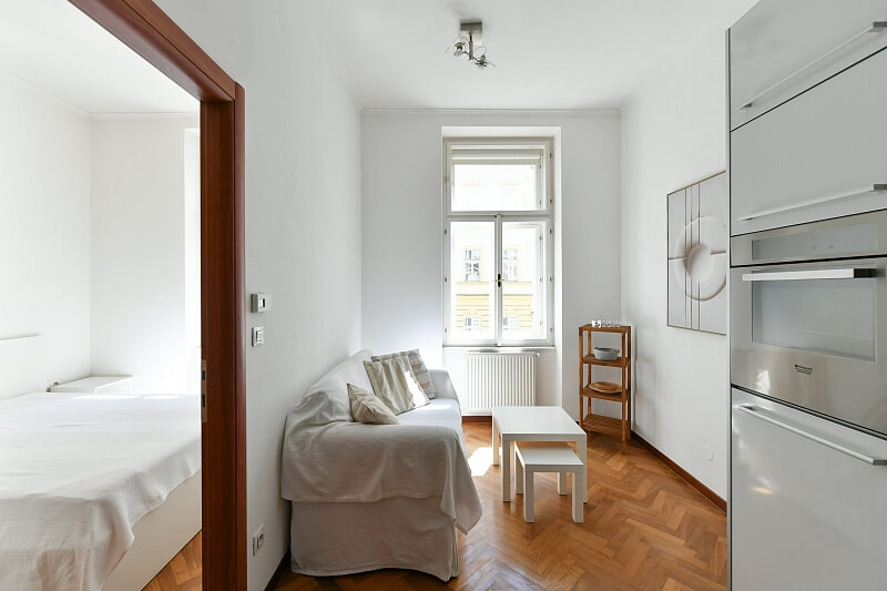 Koubkova, Nové Město - Prague 2 | Rent, Apartment One-bedroom (2+kk), 37 m²