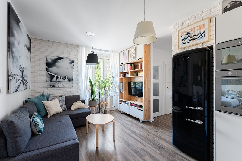 Hartigova, Žižkov - Prague 3 | Sale, Apartment One-bedroom (2+kk), 48 m²