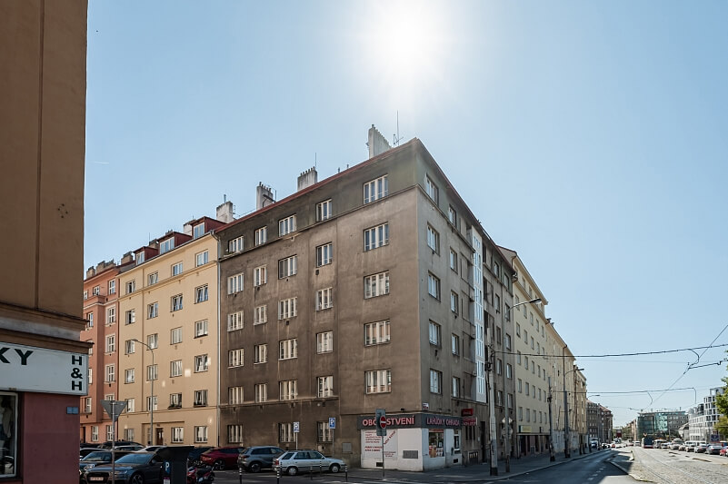 Hartigova, Žižkov - Prague 3 | Sale, Apartment One-bedroom (2+kk), 48 m²