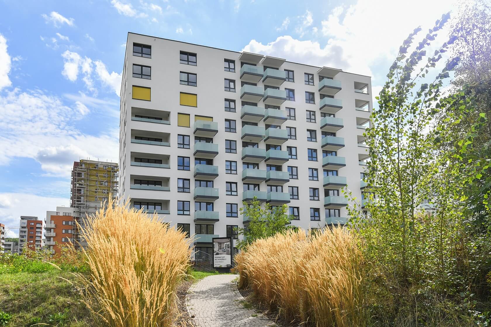 Pod Harfou, Vysočany - Prague 9 | Rent, Apartment One-bedroom (2+kk), 48 m²