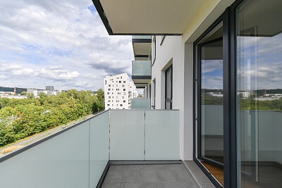 Pod Harfou, Vysočany - Prague 9 | Rent, Apartment One-bedroom (2+kk), 48 m²