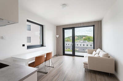 Na Zlíchově, Hlubočepy - Prague 5 | Rent, Apartment Studio (1+kk), 32 m²