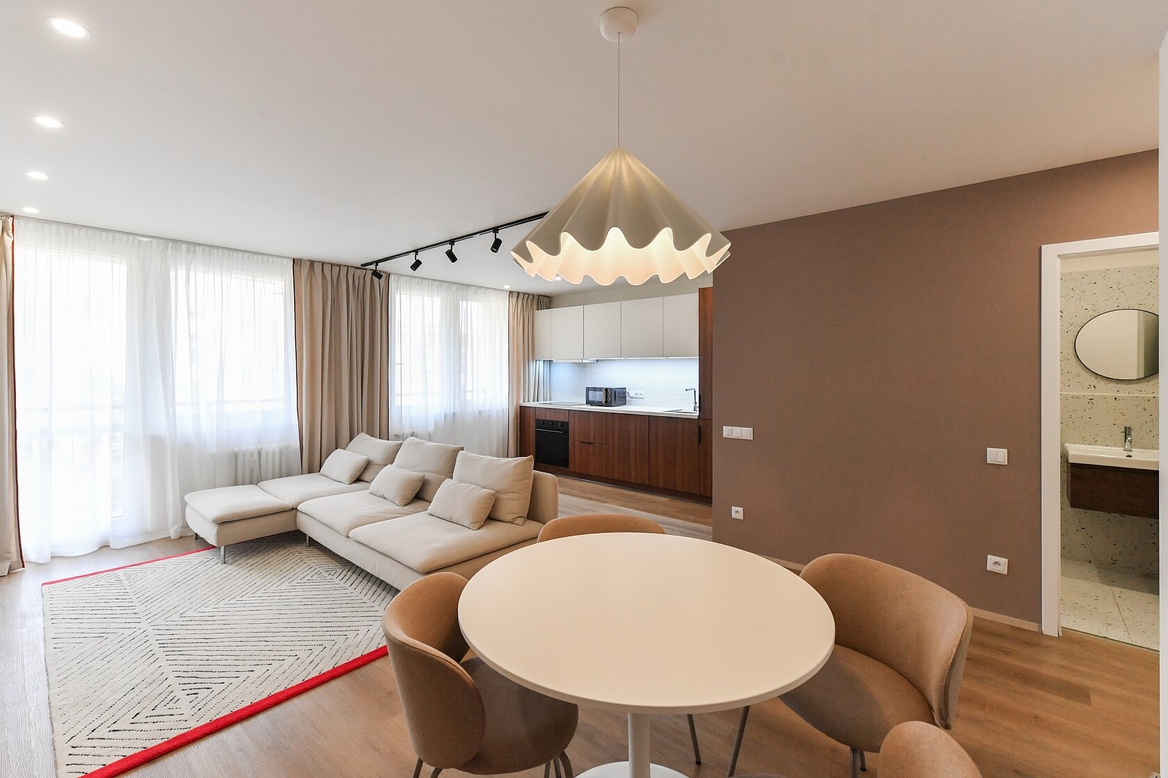 Záhřebská, Vinohrady - Prague 2 | Rent, Apartment One-bedroom (2+kk), 65 m²