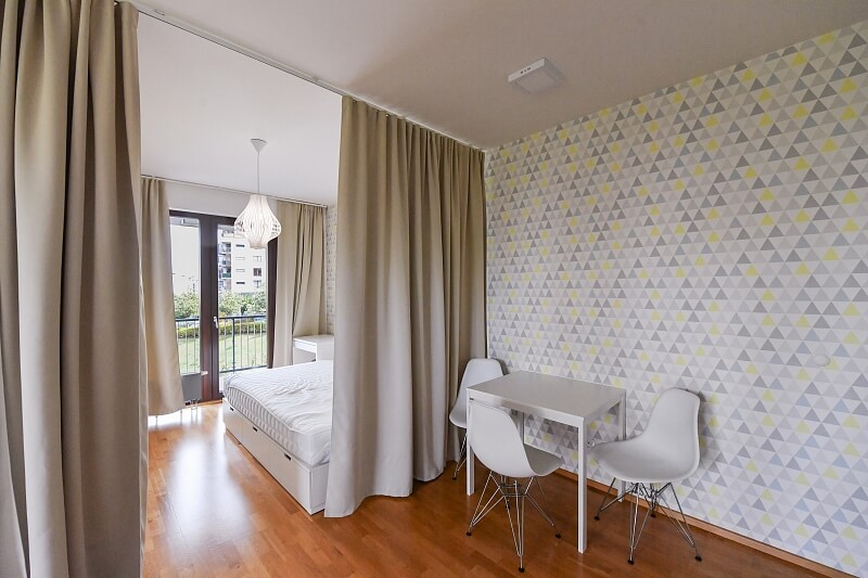 Učňovská, Hrdlořezy - Prague 9 | Rent, Apartment Studio (1+kk), 59 m²