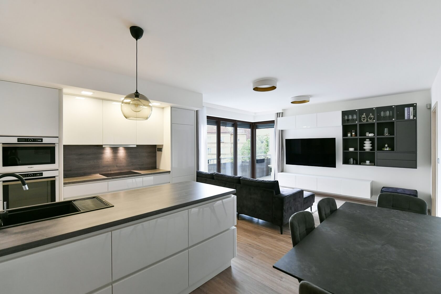 Sokolovská, Vysočany - Prague 9 | Rent, Apartment Two-bedroom (3+kk), 95 m²
