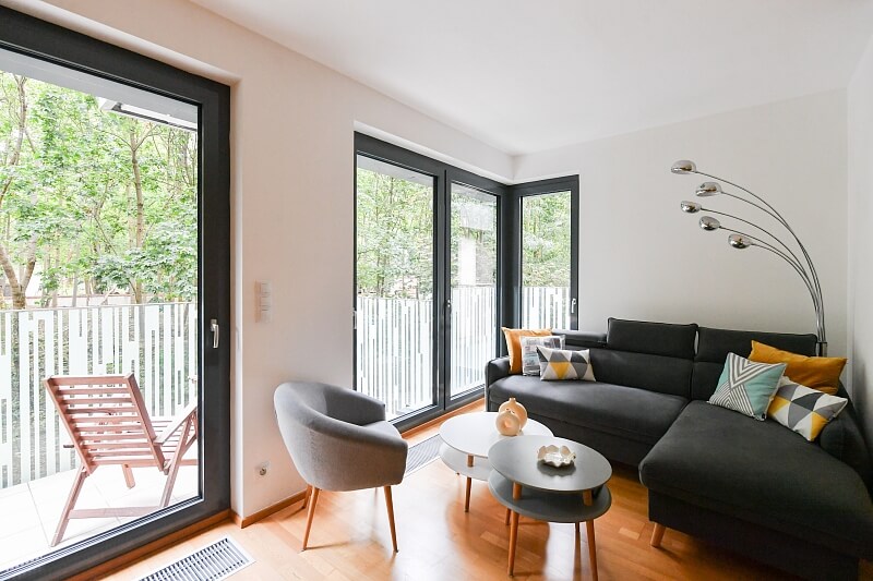 Olšanská, Žižkov - Prague 3 | Rent, Apartment One-bedroom (2+kk), 74 m²
