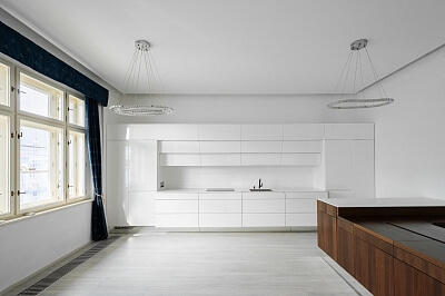 Národní obrany, Bubeneč - Prague 6 | Rent, Apartment One-bedroom (2+kk), 83 m²