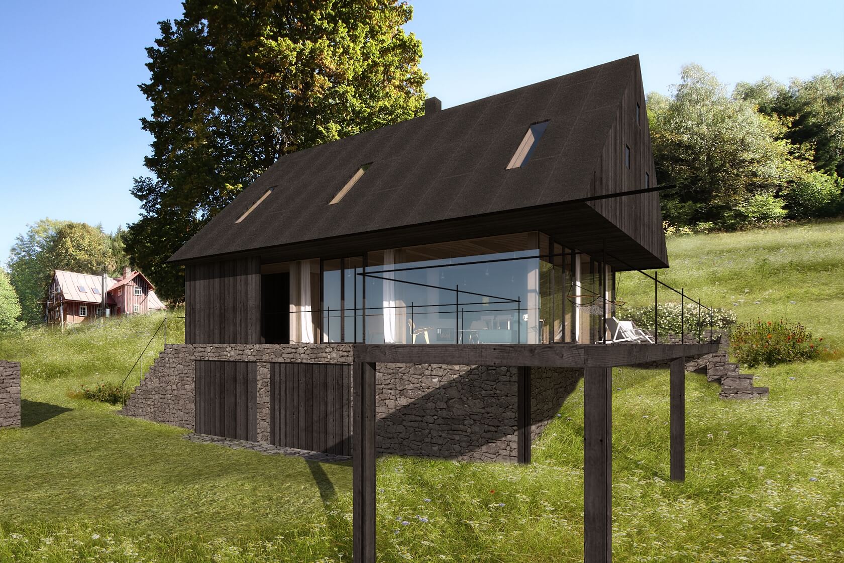 Stromkovice, Jablonec nad Jizerou - Semily | Prodej, Rodinný dům 4+kk, 209 m²