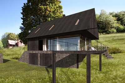 Stromkovice, Jablonec nad Jizerou - Semily | Prodej, Rodinný dům 4+kk, 209 m²