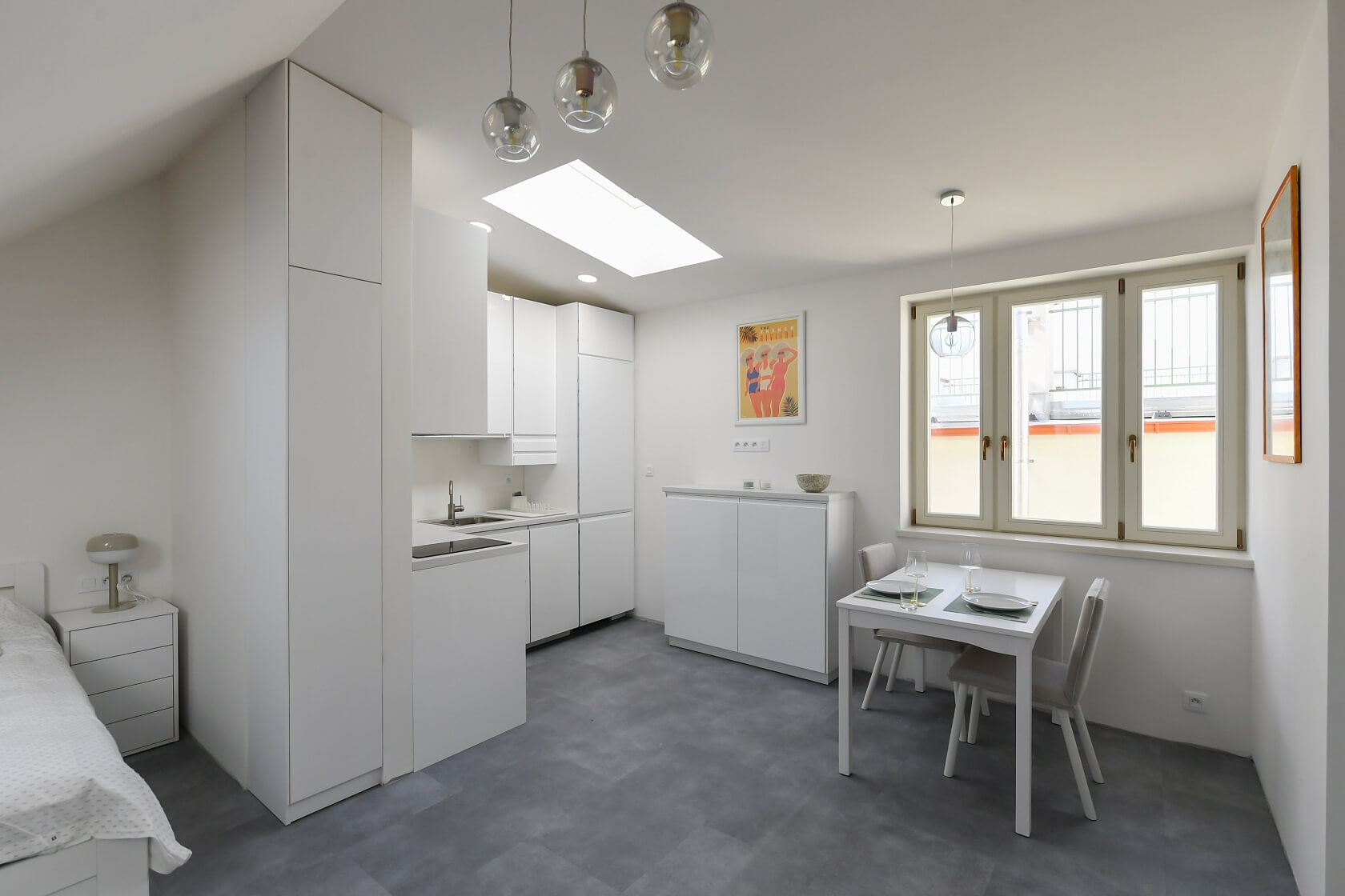 Čajkovského, Žižkov - Praha 3 | Pronájem, Byt 1+kk, 57 m²