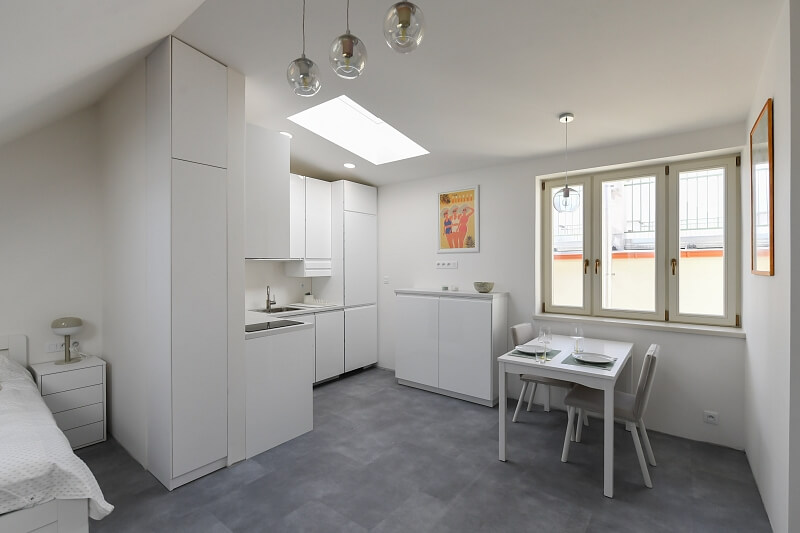 Čajkovského, Žižkov - Praha 3 | Pronájem, Byt 1+kk, 57 m²