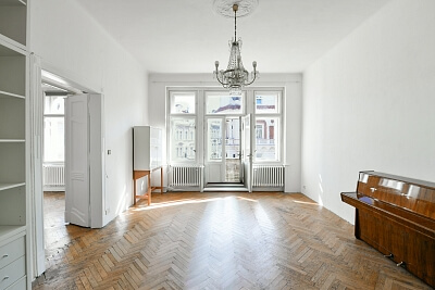 Náplavní, Nové Město - Praha 2 | Pronájem, Byt 3+1, 110 m²