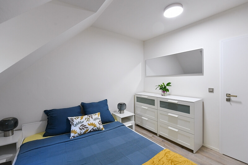 Ke Dvoru, Vokovice - Prague 6 | Rent, Apartment Two-bedroom (3+kk), 88 m²