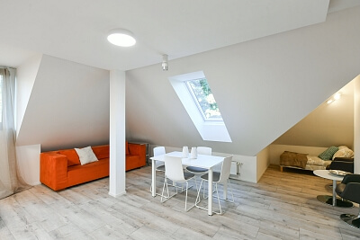 Ke Dvoru, Vokovice - Prague 6 | Rent, Apartment Two-bedroom (3+kk), 88 m²