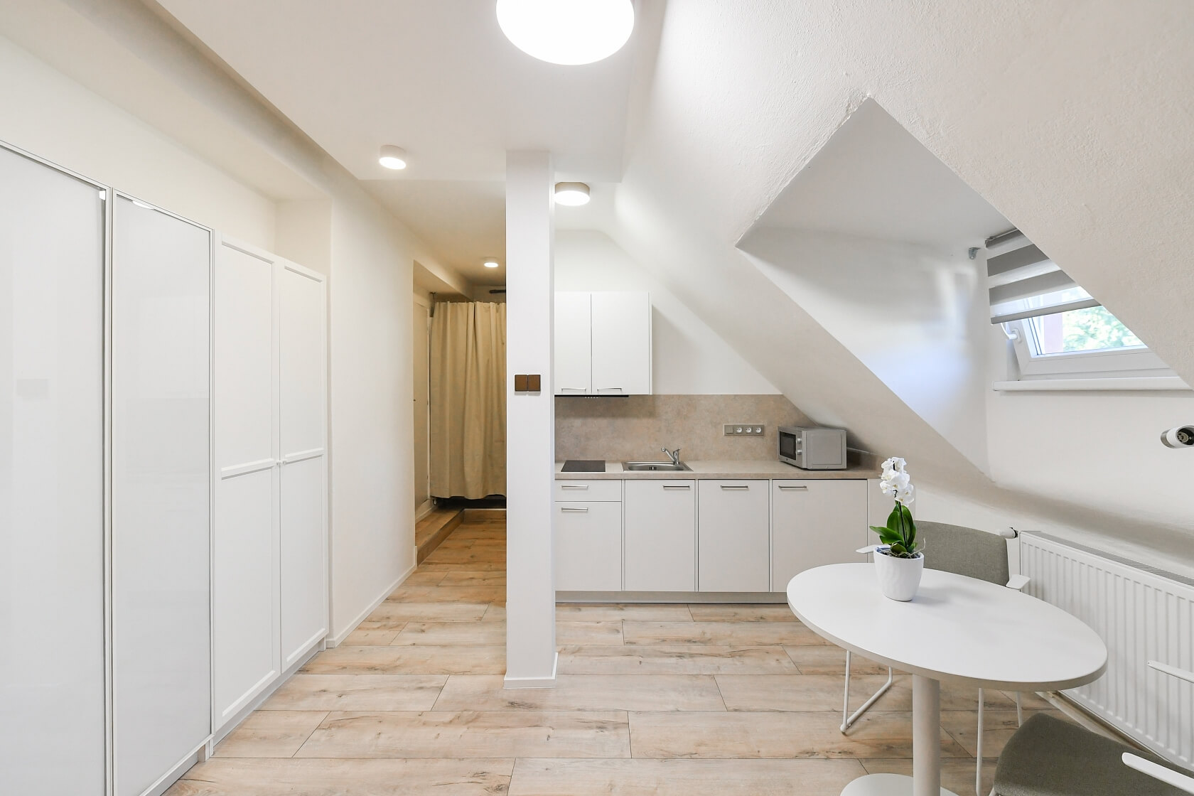 Ke Dvoru, Vokovice - Praha 6 | Pronájem, Byt 1+kk, 35 m²