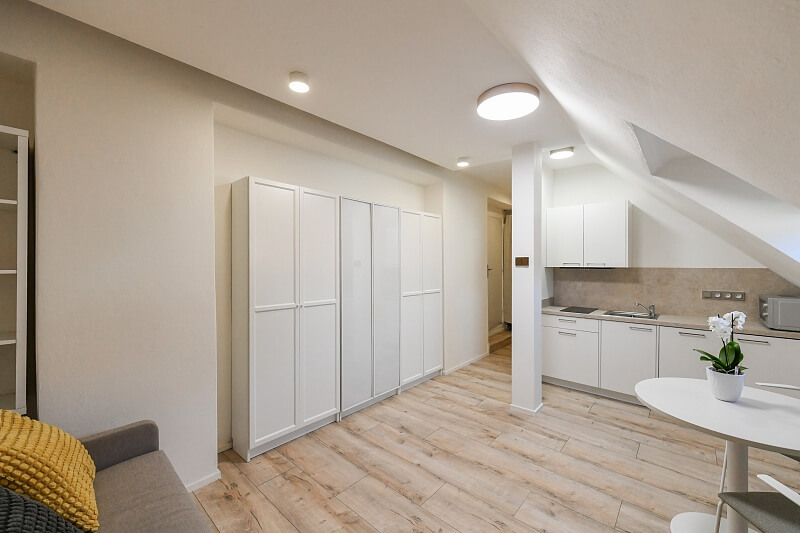 Ke Dvoru, Vokovice - Prague 6 | Rent, Apartment Studio (1+kk), 35 m²