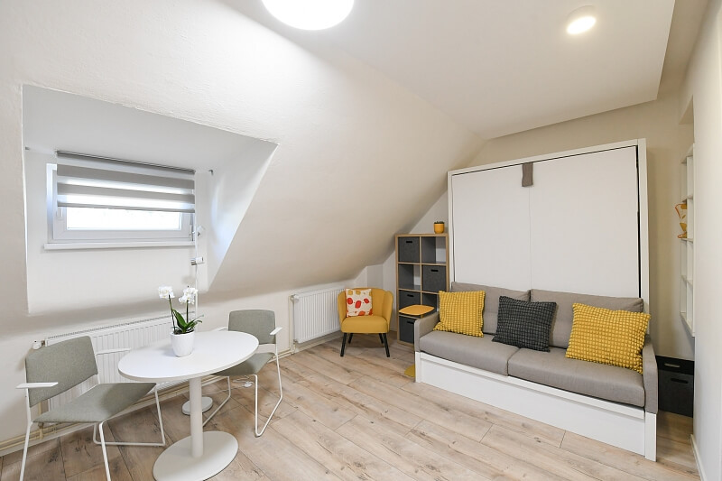Ke Dvoru, Vokovice - Prague 6 | Rent, Apartment Studio (1+kk), 35 m²