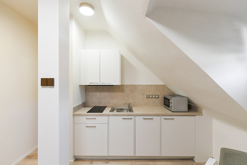 Ke Dvoru, Vokovice - Praha 6 | Pronájem, Byt 1+kk, 35 m²