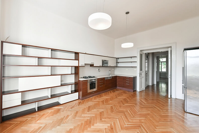 Slovenská, Vinohrady - Prague 2 | Rent, Apartment Two-bedroom (3+kk), 87 m²