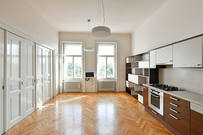 Slovenská, Vinohrady - Praha 2 | Pronájem, Byt 3+kk, 87 m²