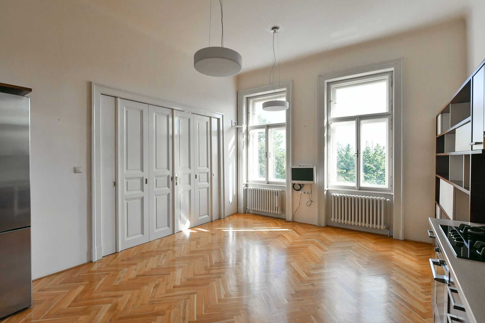 Slovenská, Vinohrady - Prague 2 | Rent, Apartment Two-bedroom (3+kk), 87 m²