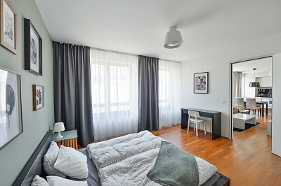 Šaldova, Karlín - Prague 8 | Rent, Apartment One-bedroom (2+kk), 55 m²