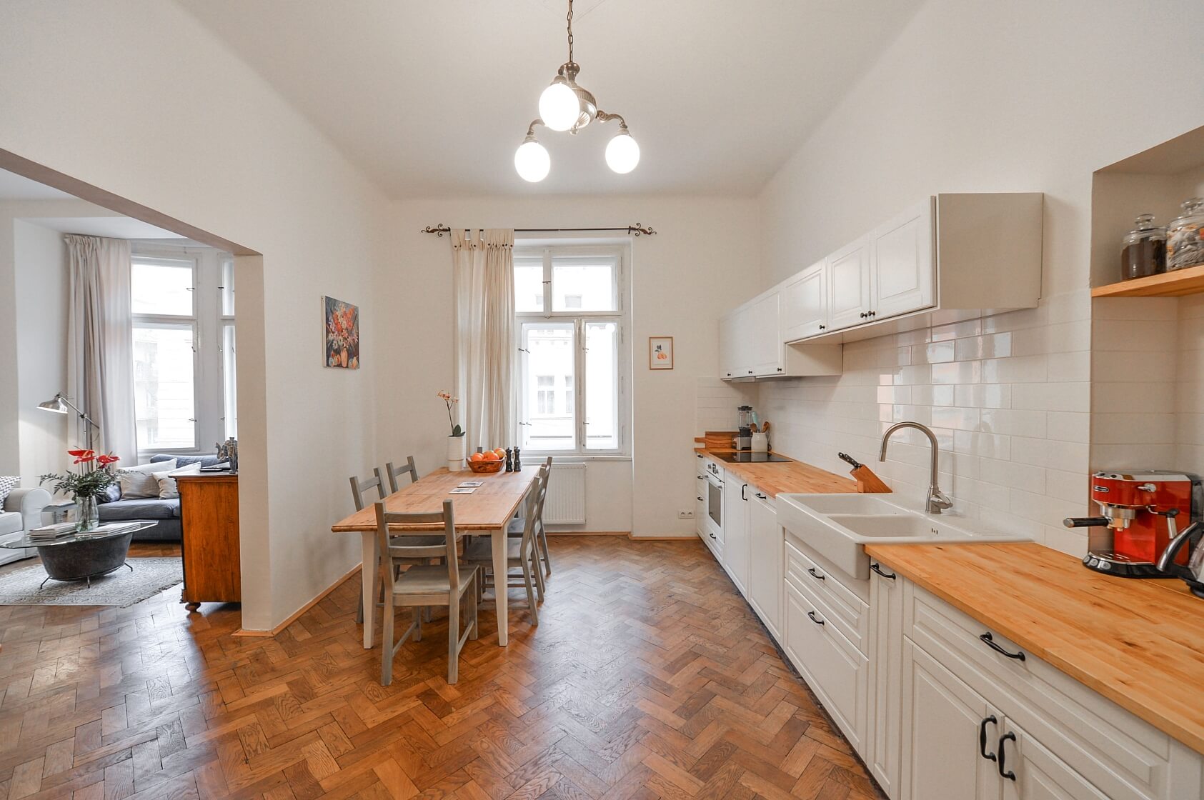 Kubova, Karlín - Praha 8 | Pronájem, Byt 2+1, 80 m²