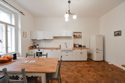 Kubova, Karlín - Prague 8 | Rent, Apartment One-bedroom (2+1), 80 m²
