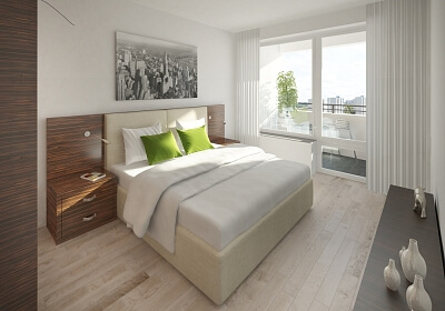 Nárožní, Stodůlky - Prague 5 | Sale, Apartment One-bedroom (2+kk), 56 m²