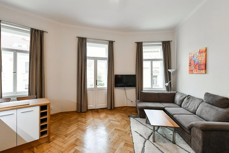 Na Kozačce, Vinohrady - Praha 2 | Pronájem, Byt 2+kk, 58 m²