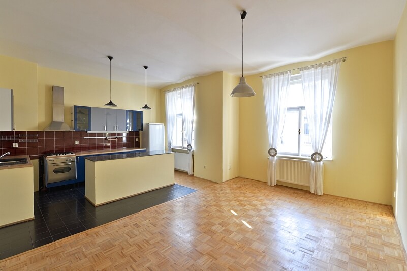 Podskalská, Nové Město - Prague 2 | Rent, Apartment Two-bedroom (3+kk), 104 m²